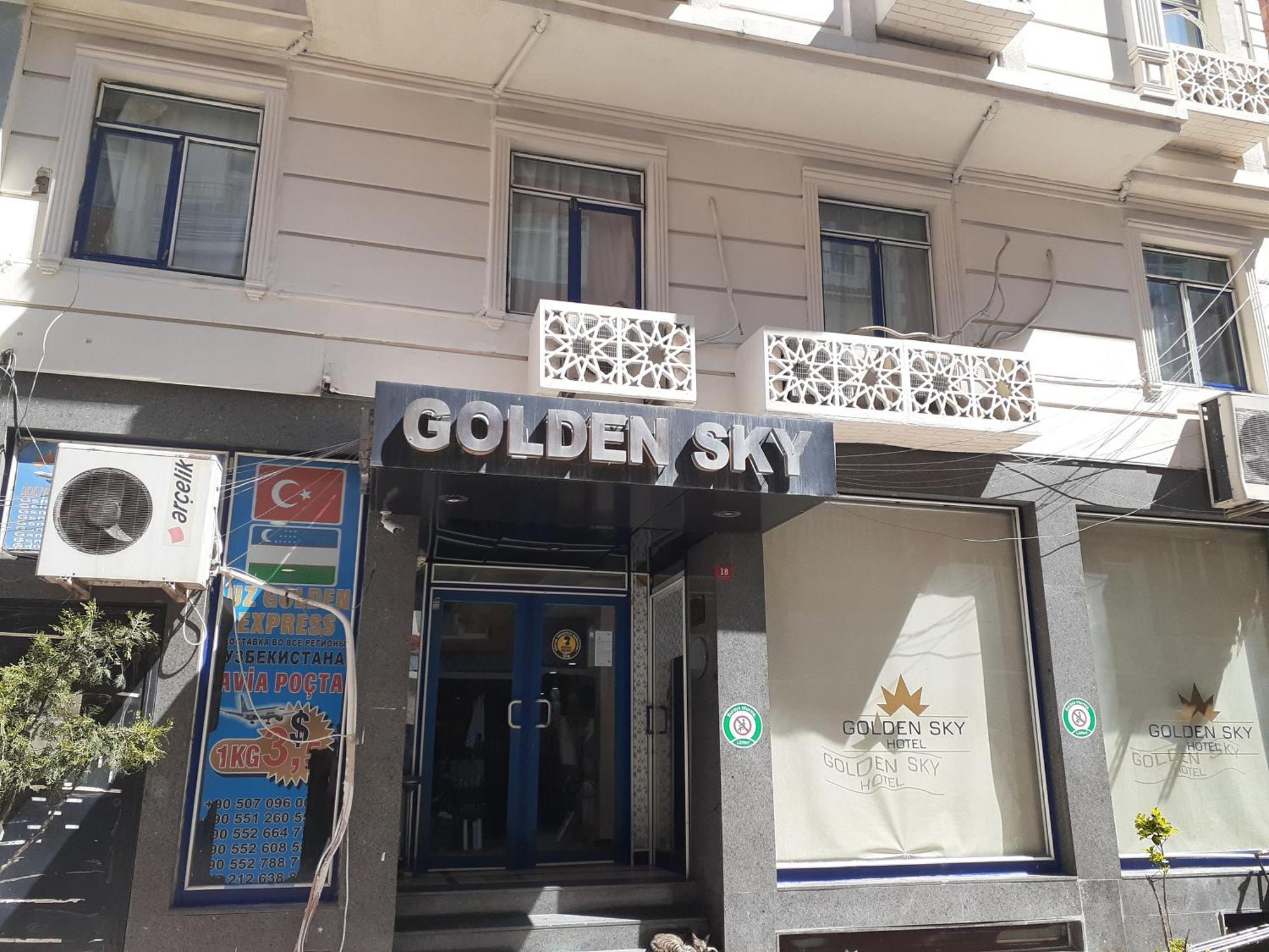 Golden Sky Hotel Istanbul Exterior foto